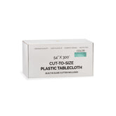 54 In. x 300 Ft. Cut To Size Mint Plastic Table Rolls | 4 Pack